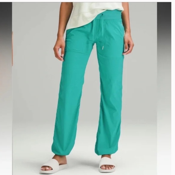 Lululemon Dance Studio Mid-Rise Pants -  Size 8 - Kelly Green - Picture 1 of 10